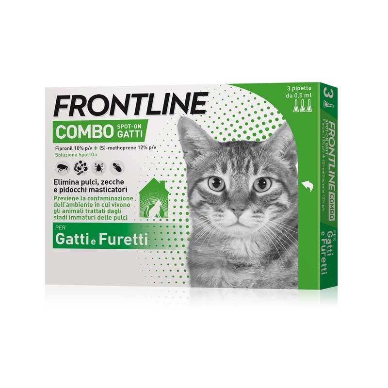 Frontline Combo per Gatti (pacco da 6 pipette)