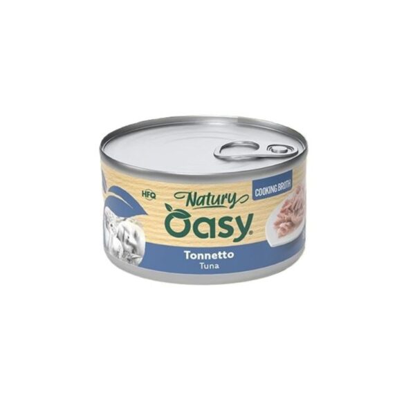 OASY Natury Cooking Broth - TONNETTO Gatto Adulto 85gr