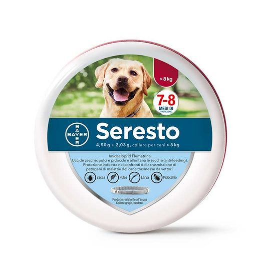 Elanco Collare Antiparassitario Seresto per Cani oltre 8Kg (Medio/Large)