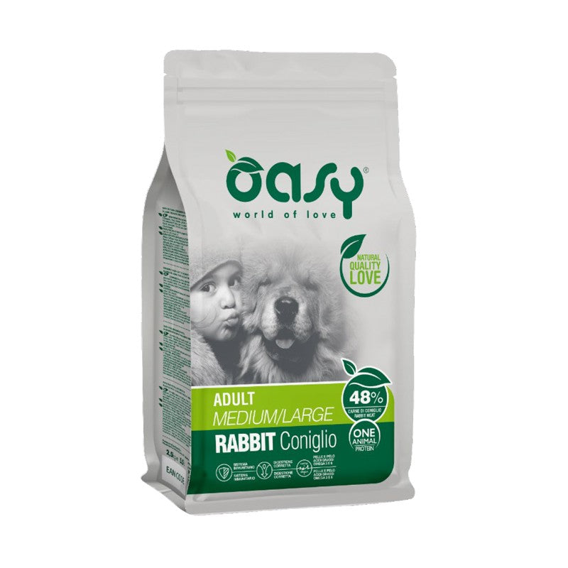 OASY Medio/Large Coniglio e Riso 2,5 KG