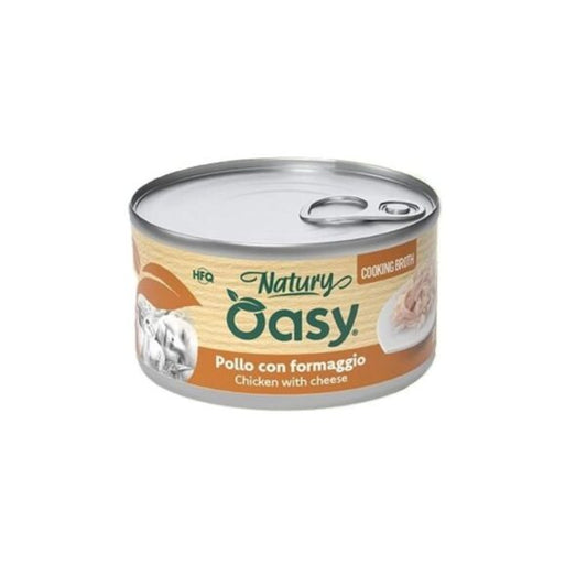 OASY Natury Cooking Broth - POLLO con VERDURE Gatto Adulto 85gr