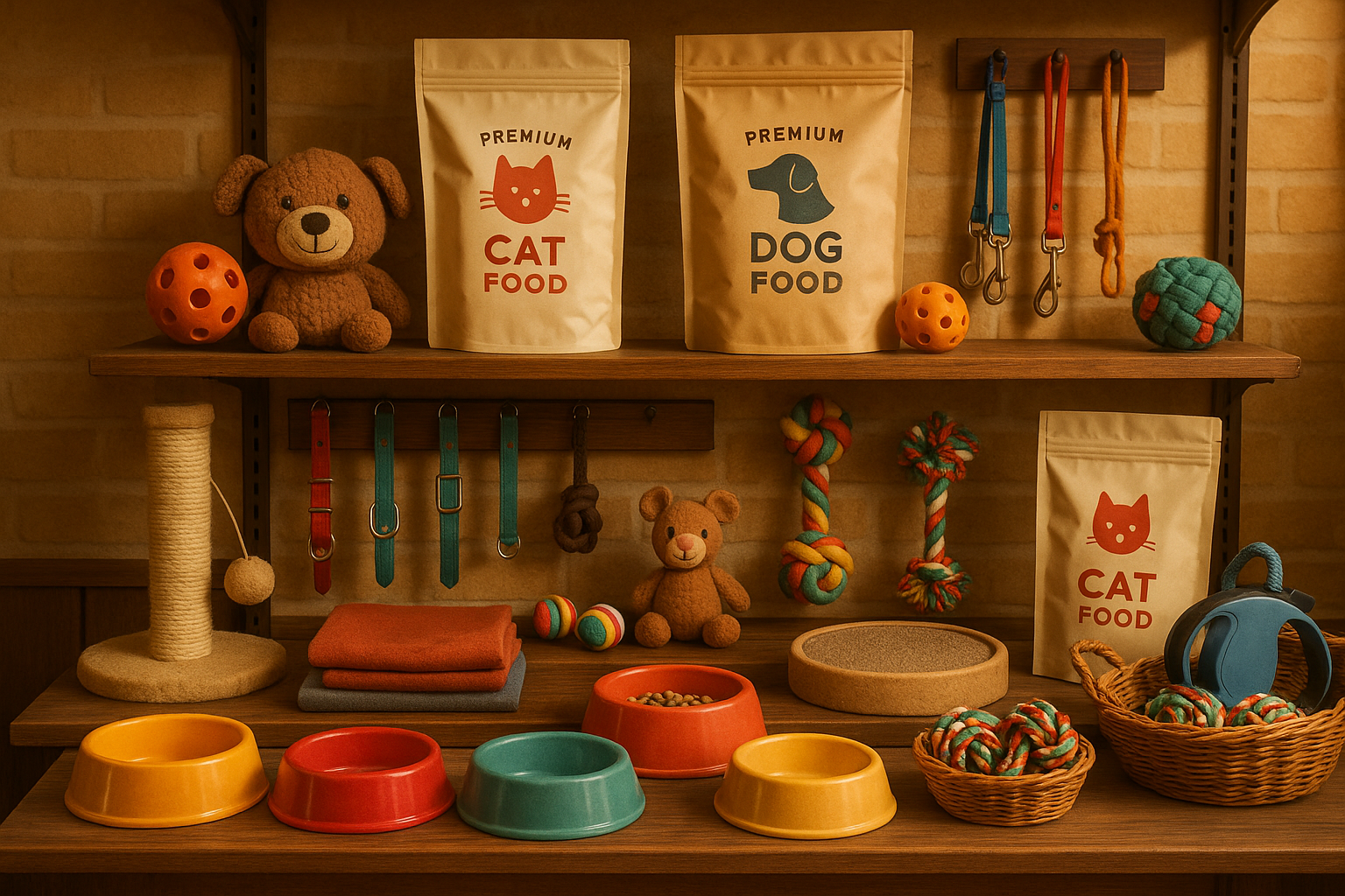 Accessori e cibo per animali domestici 