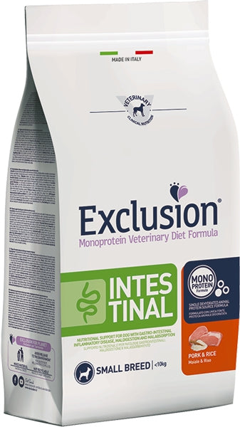 Exclusion Intestinal Dog Small Breed Maiale 2 KG