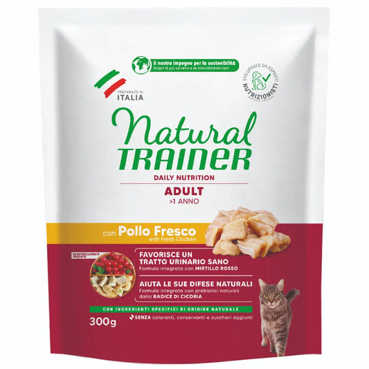 Natural Trainer Gatto Adult Pollo 300 Grammi